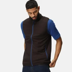 Men's Navigate Fleece Bodywarmer | Black New Royal