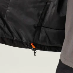 Men's Navigate Insulated Jacket | Black Orange Pop
