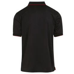 Men's Navigate Short Sleeve Polo Shirt | Black Classic Red