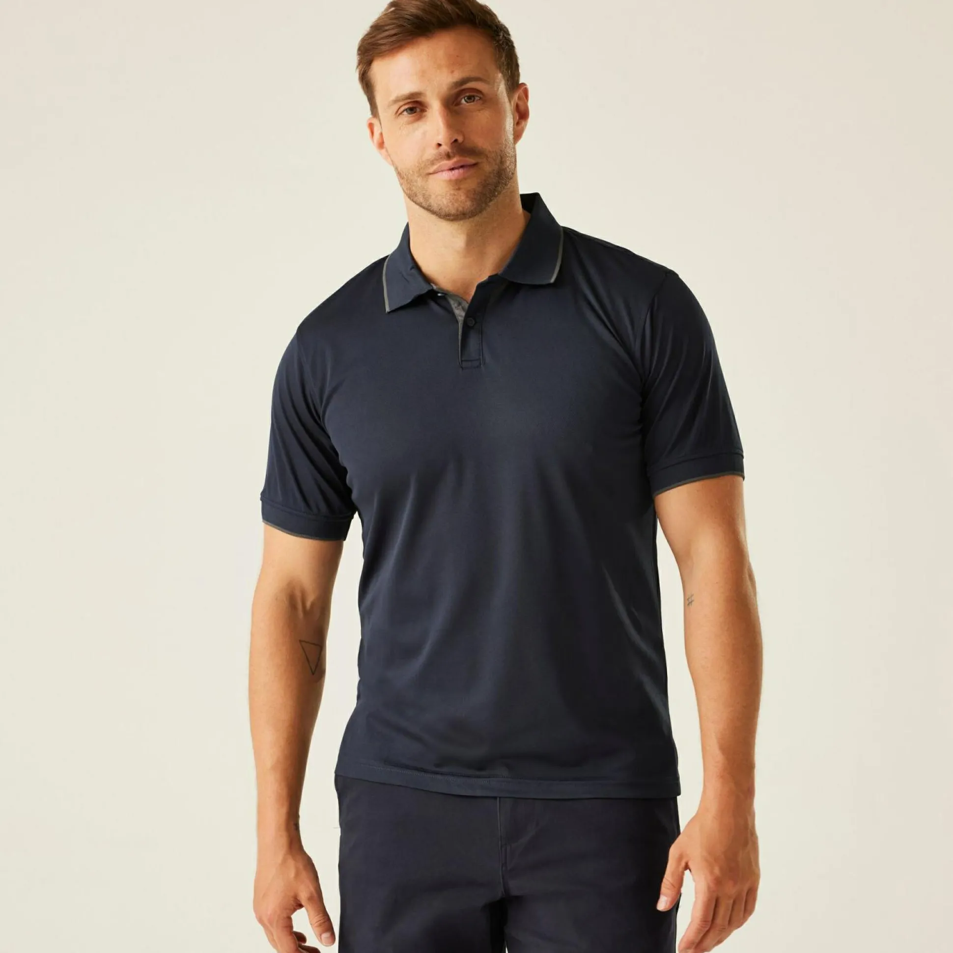 Men's Navigate Short Sleeve Polo Shirt | Navy Seal