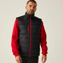 Men's Navigate Thermal Bodywarmer | Black Classic Red