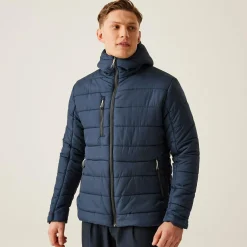 Men's Navigate Thermal Jacket | Navy Seal Grey