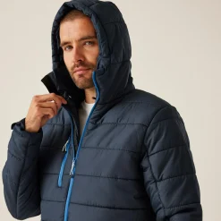 Men's Navigate Thermal Jacket | Navy French Blue