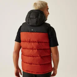 Men's Nevado Heavyweight Gilet | Red Ochre Black