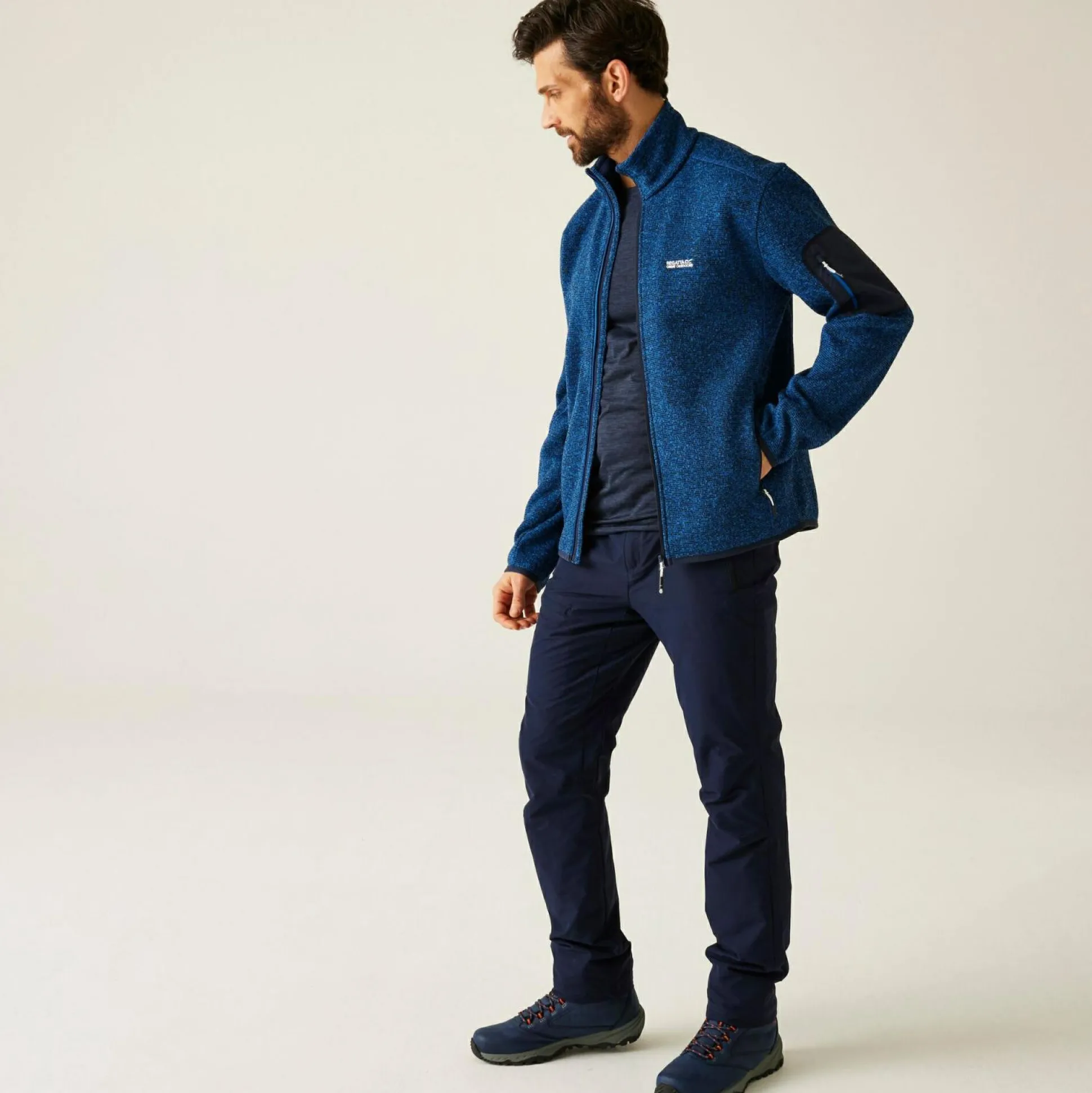 Men's Newhill Full Zip Fleece | Blue