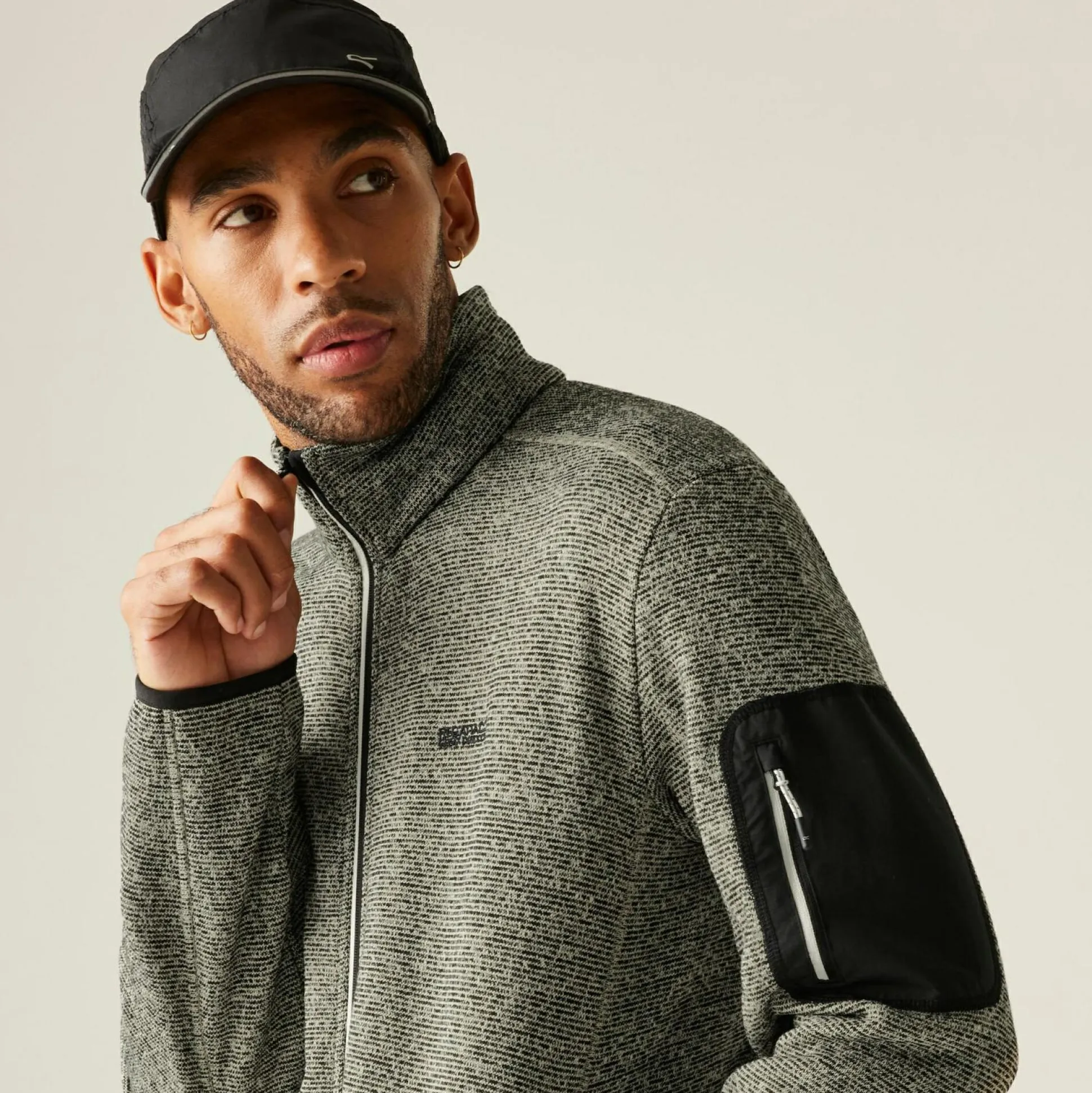 Men's Newhill Full Zip Fleece | Grey