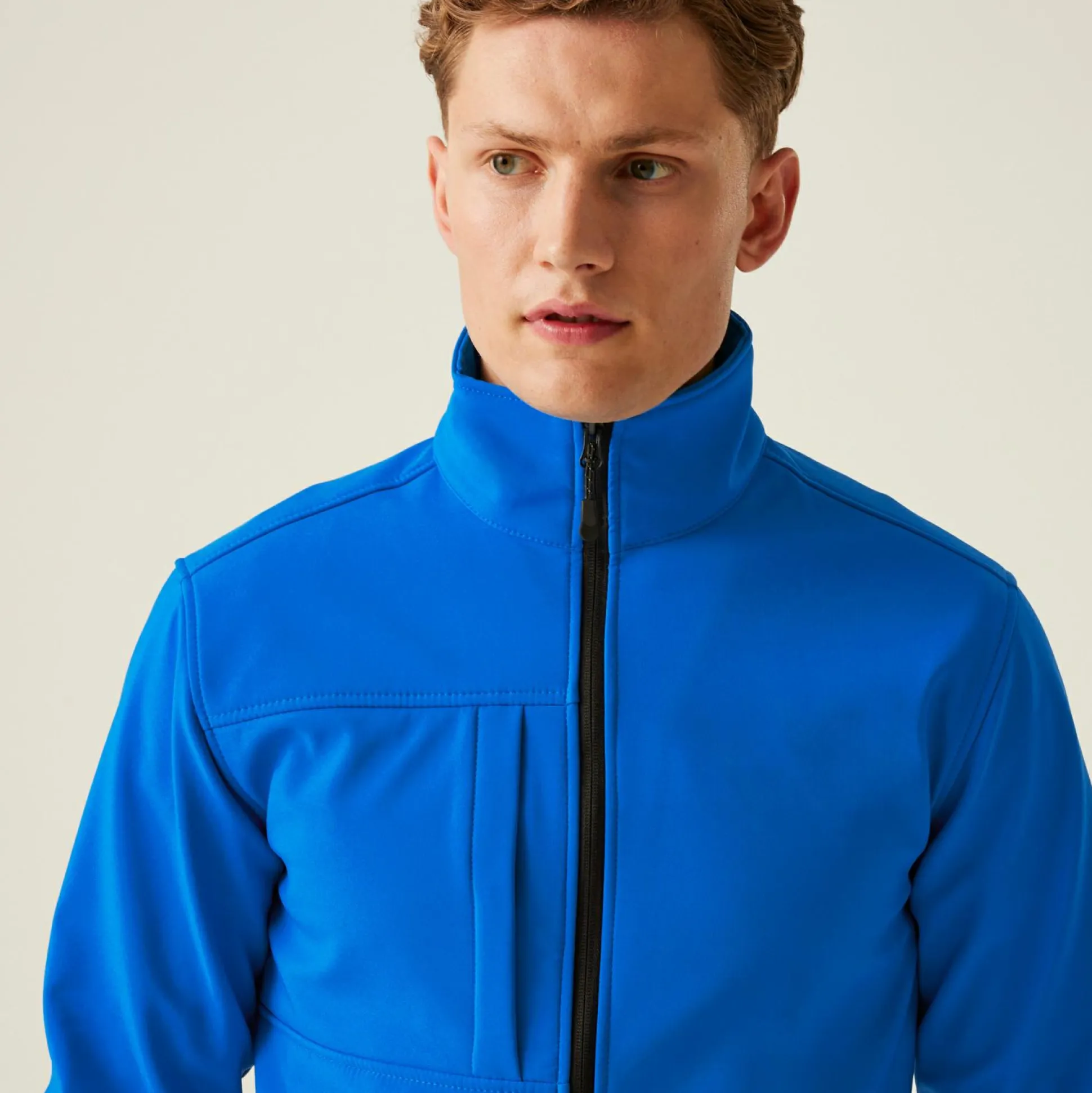 Men's Octagon II Printable 3 Layer Membrane Softshell Jacket | Oxford Blue Black