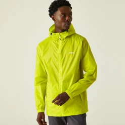 Men's Pack-It III Waterproof Jacket | Citron Lime