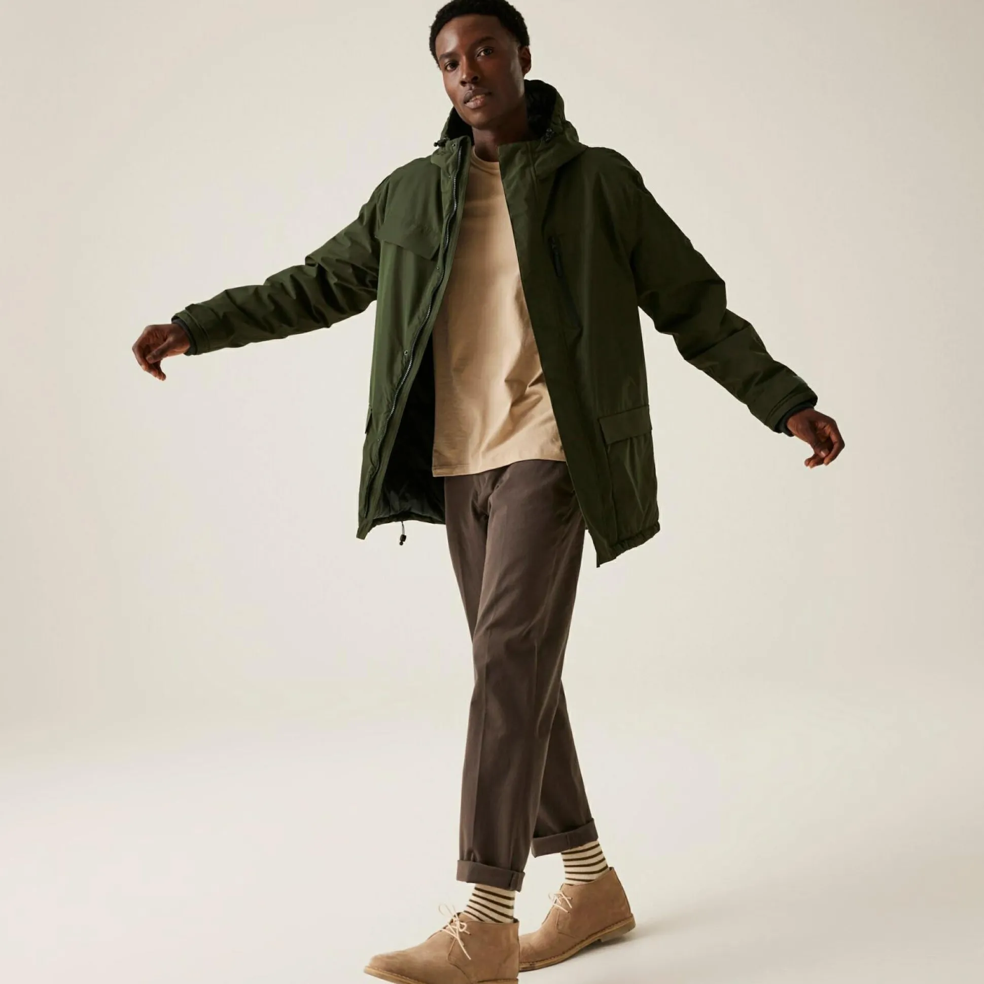 Men's Penbreck II Waterproof Jacket | Dark Khaki