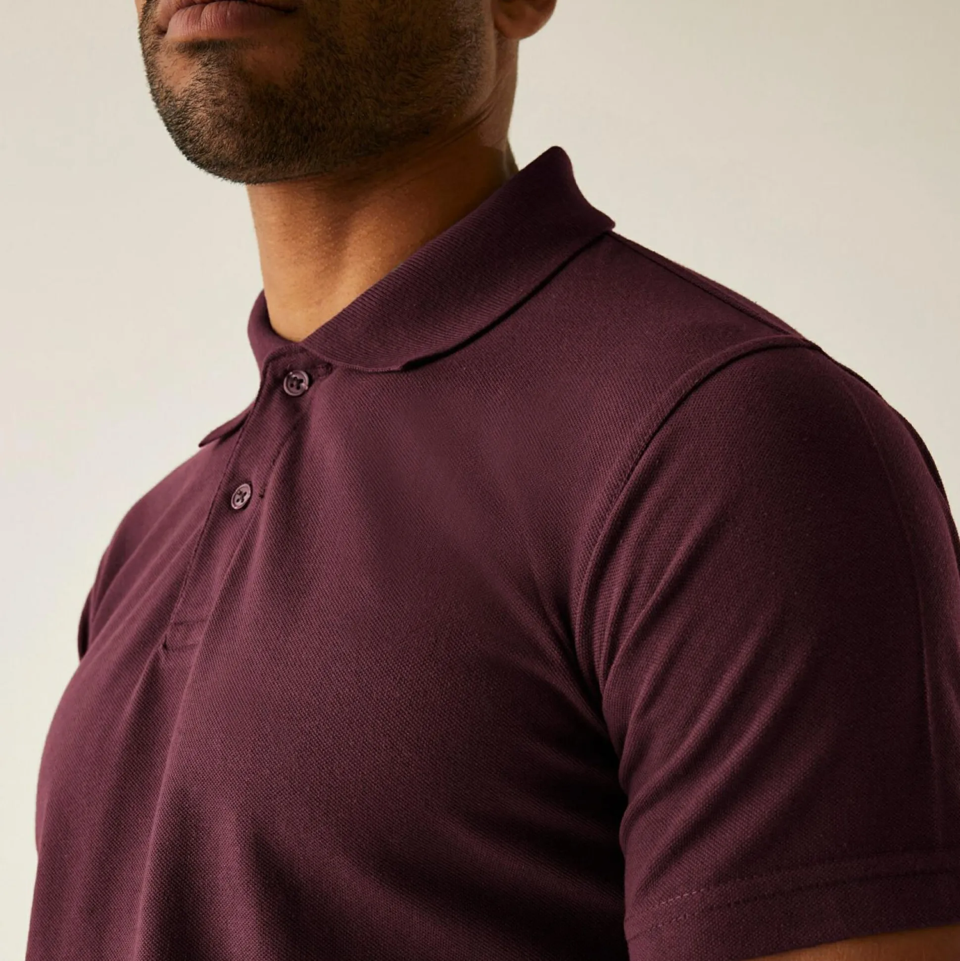 Men's Pro 50/50 Pique Polo | Burgundy