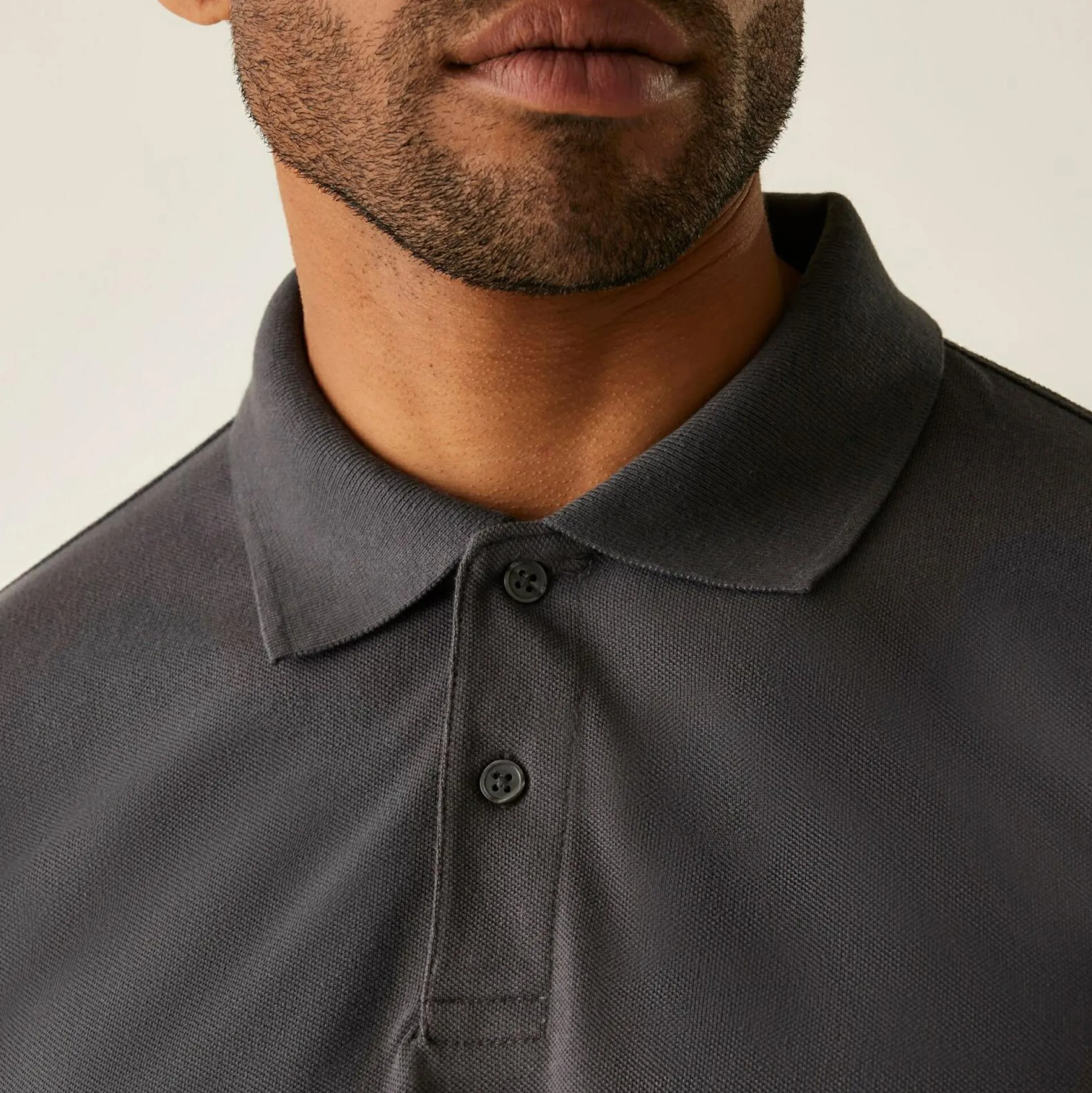 Men's Pro 50/50 Pique Polo | Grey