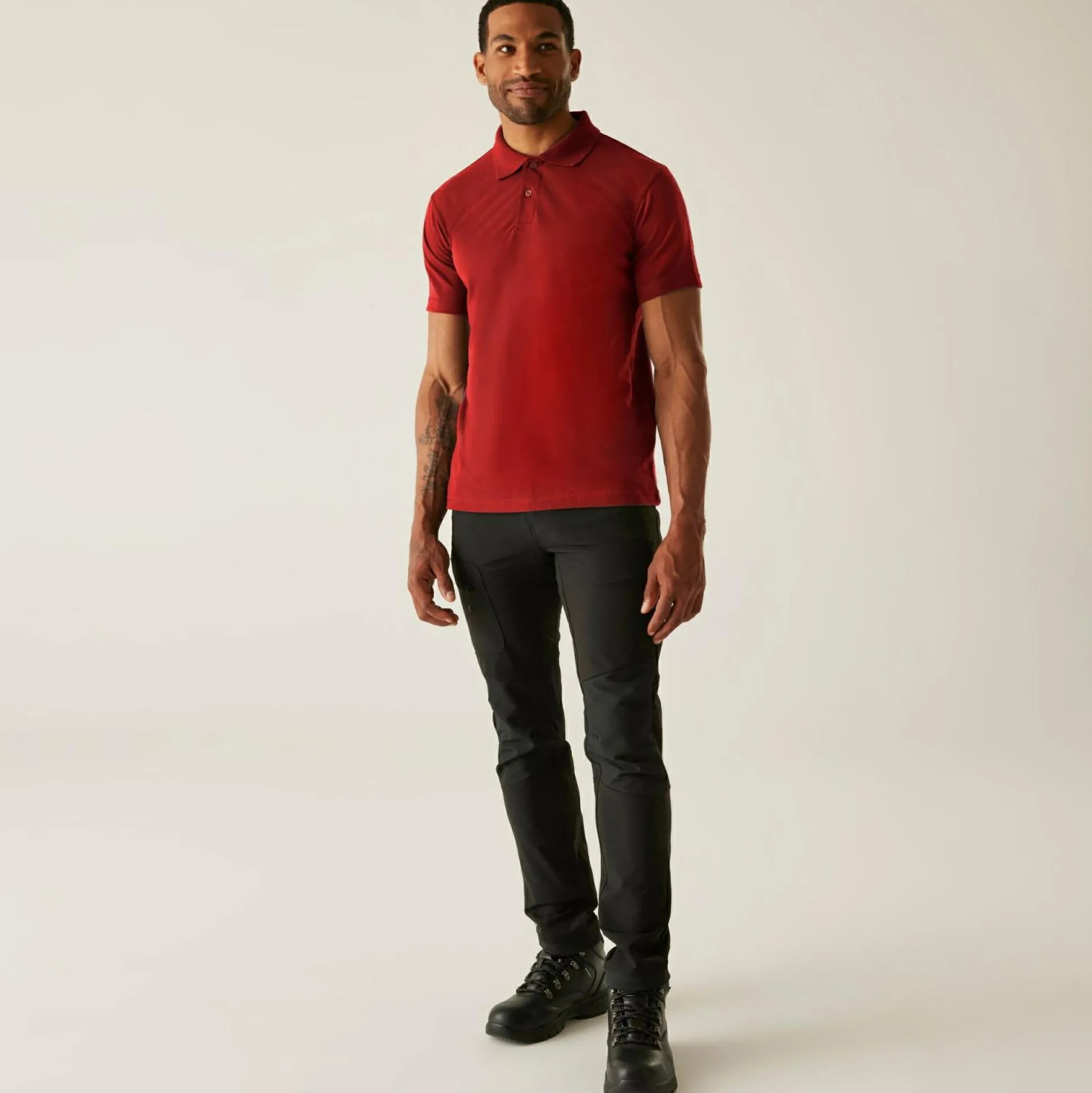 Men's Pro 50/50 Pique Polo | Red
