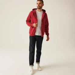 Men's Pro FZ Hoodie | Classic Red