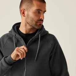 Men's Pro FZ Hoodie | Seal Grey