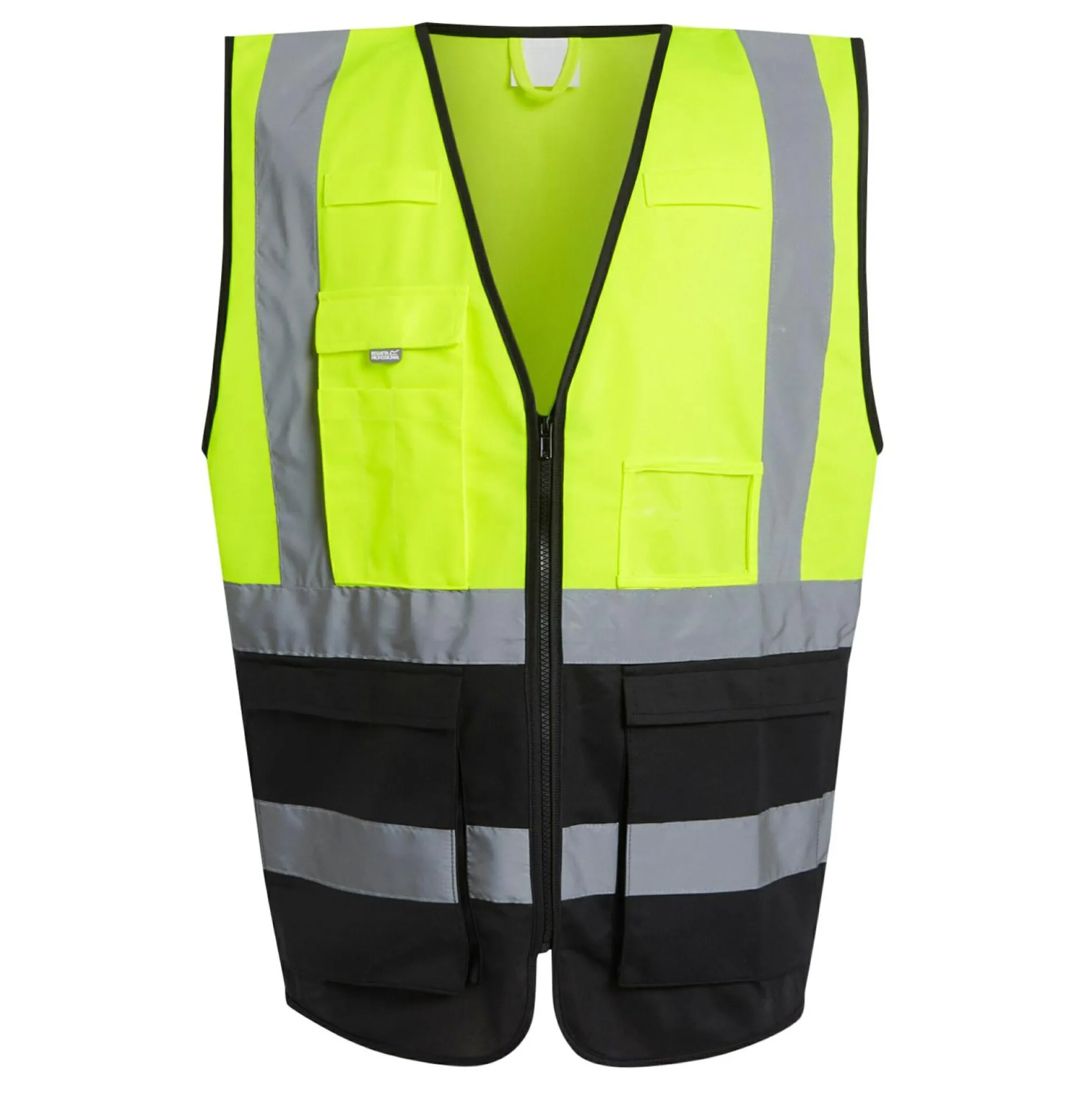 Men's Pro HI-VIS Executive Vest | Yellow Black