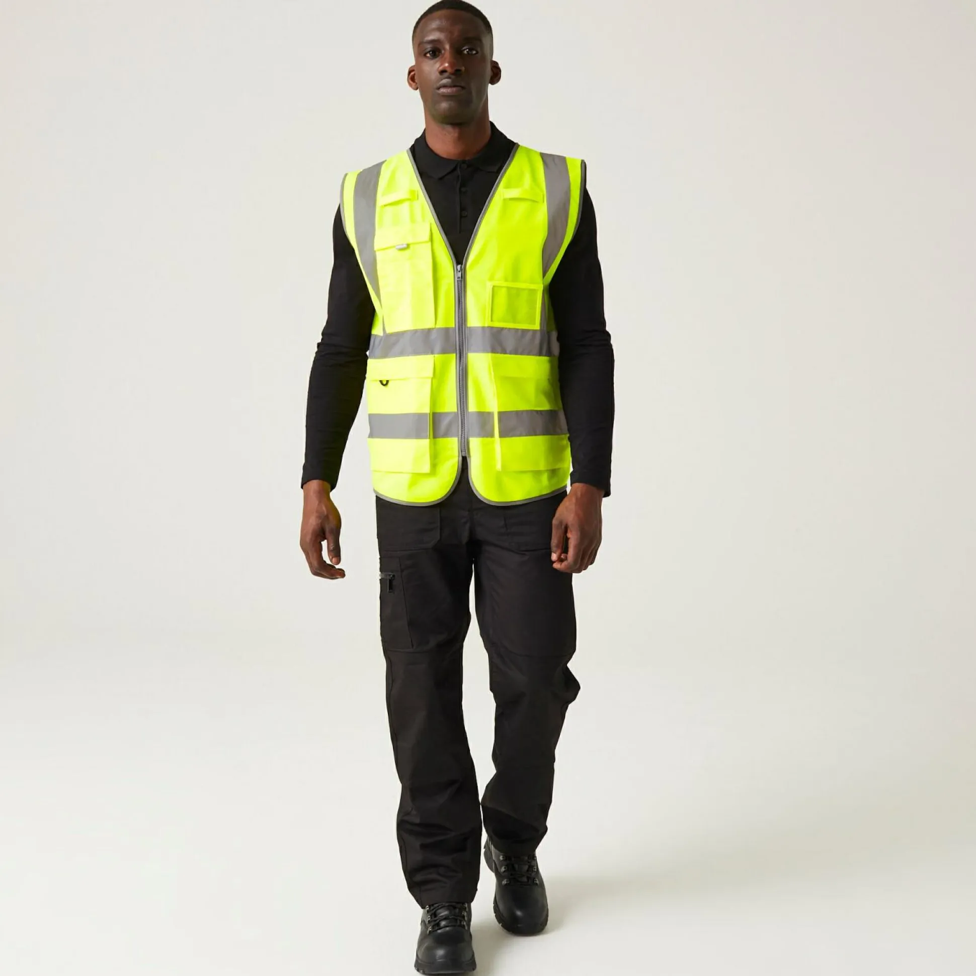 Men's Pro HI-VIS Executive Vest | Yellow