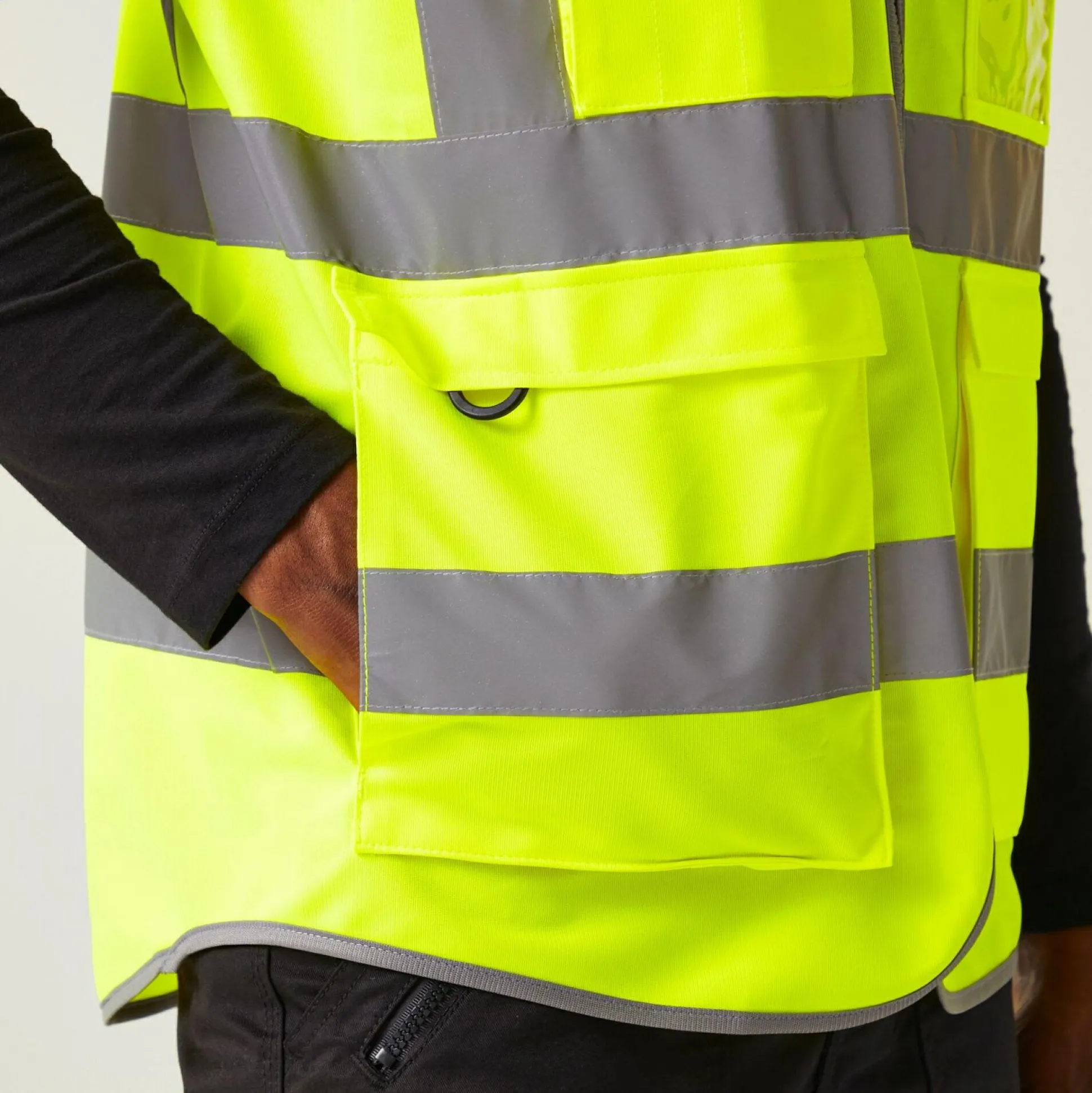 Men's Pro HI-VIS Executive Vest | Yellow