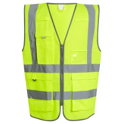 Men's Pro HI-VIS Executive Vest | Yellow