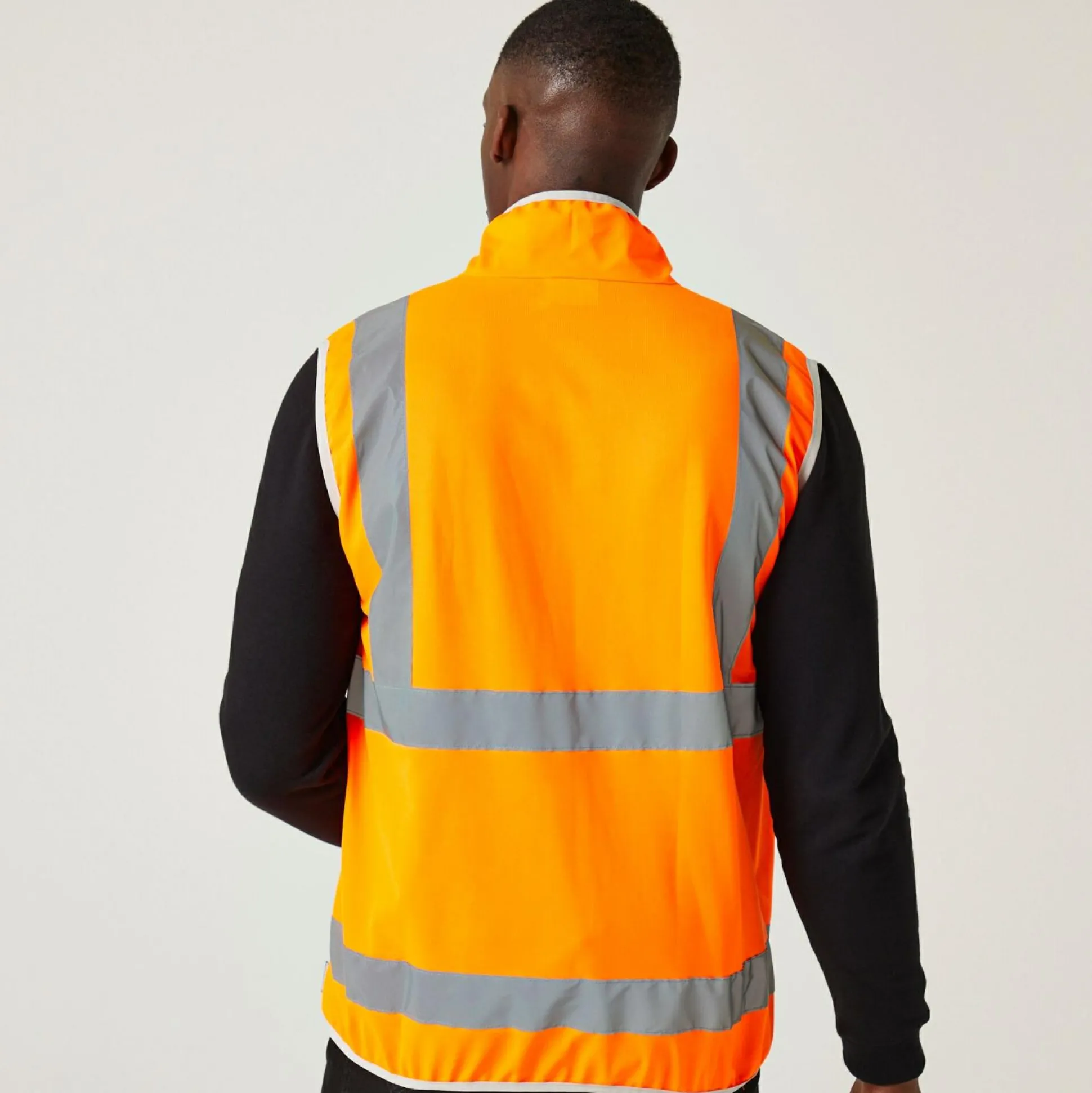 Men's Pro HI-VIS Full Zip Gilet | Orange