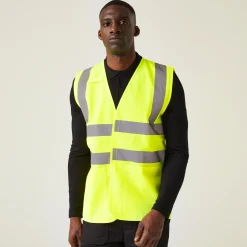 Men's Pro HI-VIS Supervisor Vest | Yellow