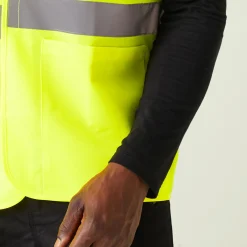 Men's Pro HI-VIS Supervisor Vest | Yellow