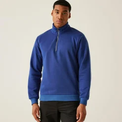 Men's Pro Quarter Zip Sweatshirt | New Royal