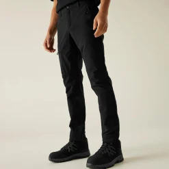 Men's Prolite Softshell Stretch Trousers | Black
