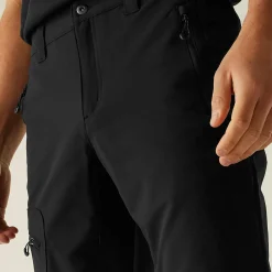 Men's Prolite Softshell Stretch Trousers | Black