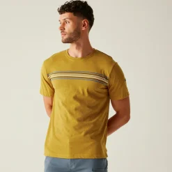 Men's Ravia T-Shirt | Mustard