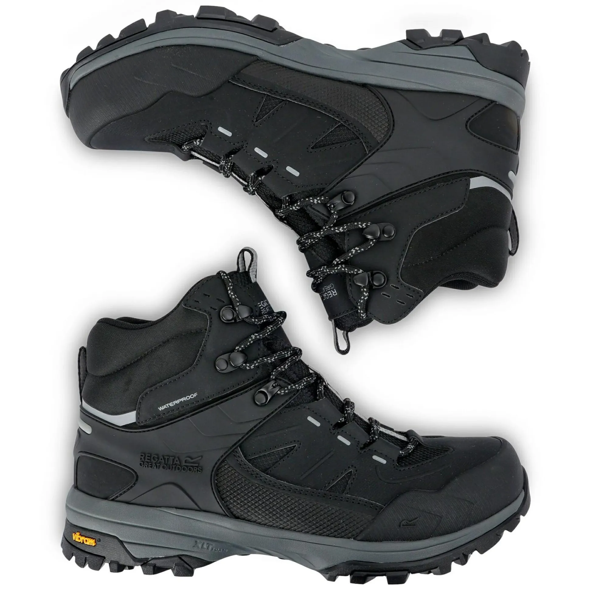Men's Regen Walking Boots | Black
