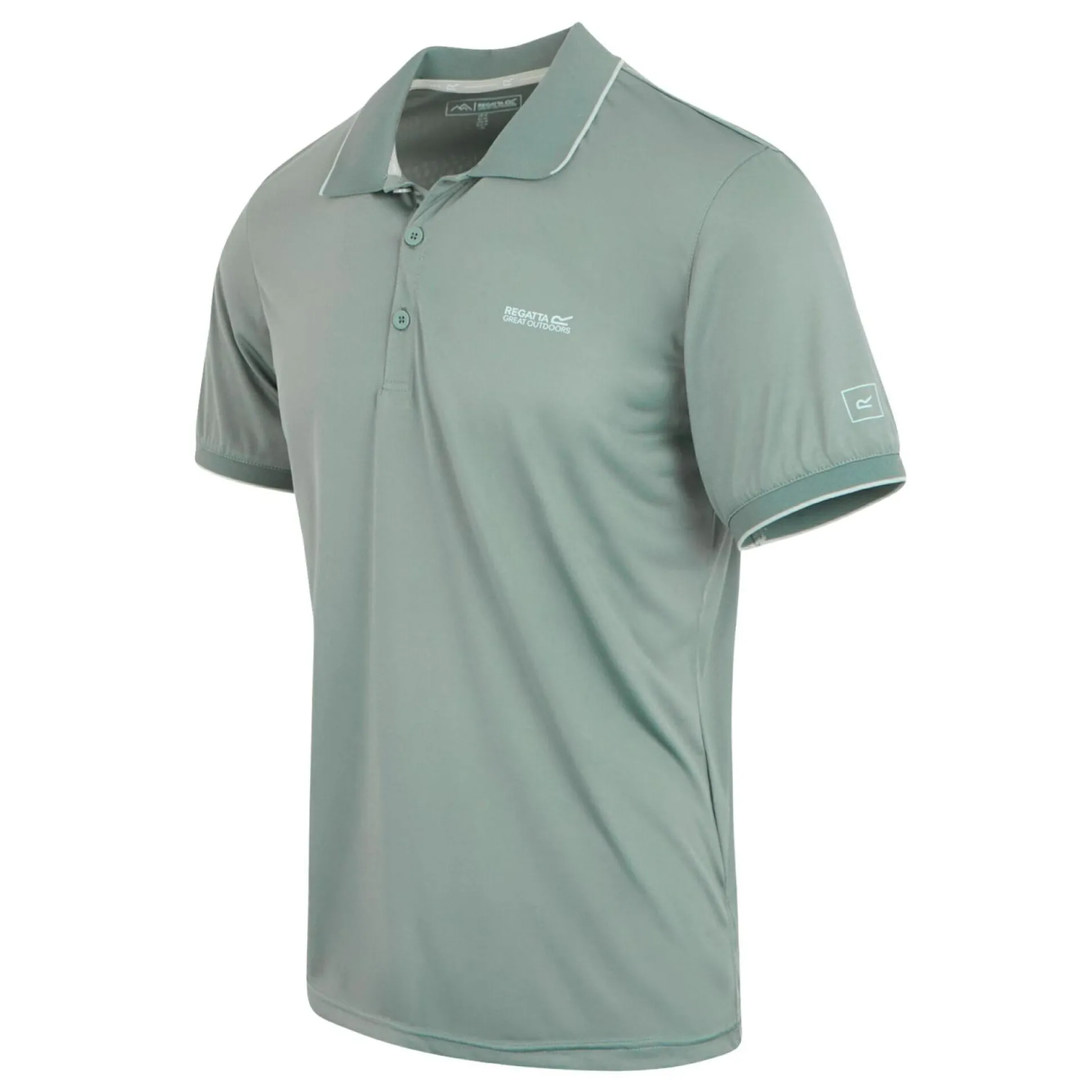 Men's Remex II Jersey Polo Shirt | Glacier Solid