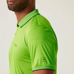 Men's Remex II Jersey Polo Shirt | Grenoble Green Solid