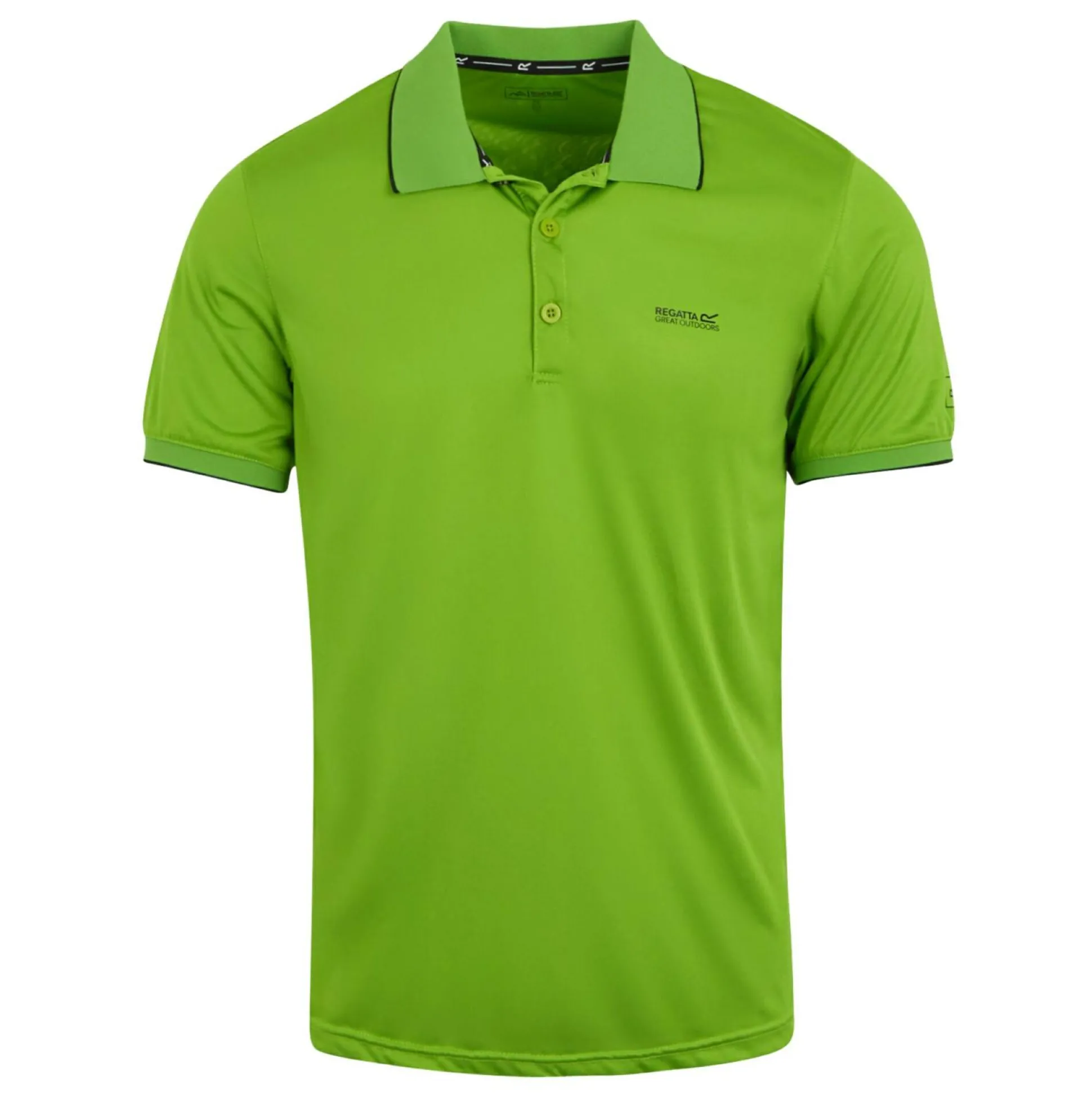 Men's Remex II Jersey Polo Shirt | Grenoble Green Solid