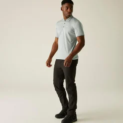 Men's Remex II Jersey Polo Shirt | Silver Grey