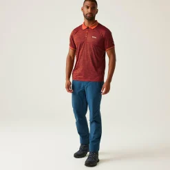 Men's Remex II Jersey Polo Shirt | Tangerine Tango
