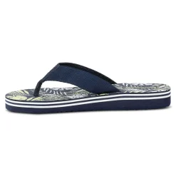 Men's Rico Flip Flops | Navy Leaf