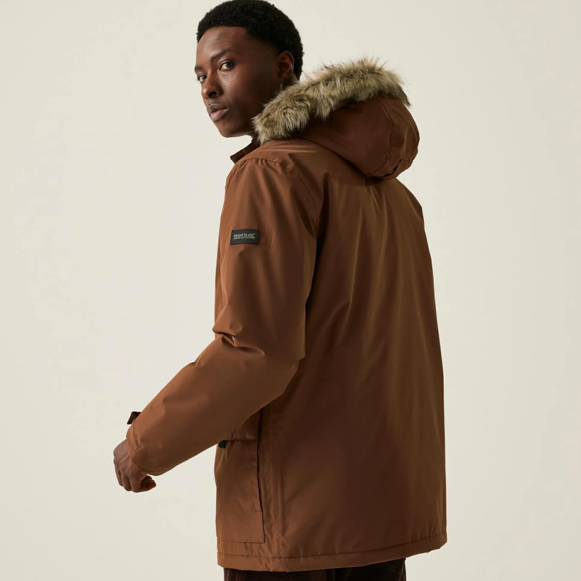 Men's Salinger IV Waterproof Jacket | Dark Brown