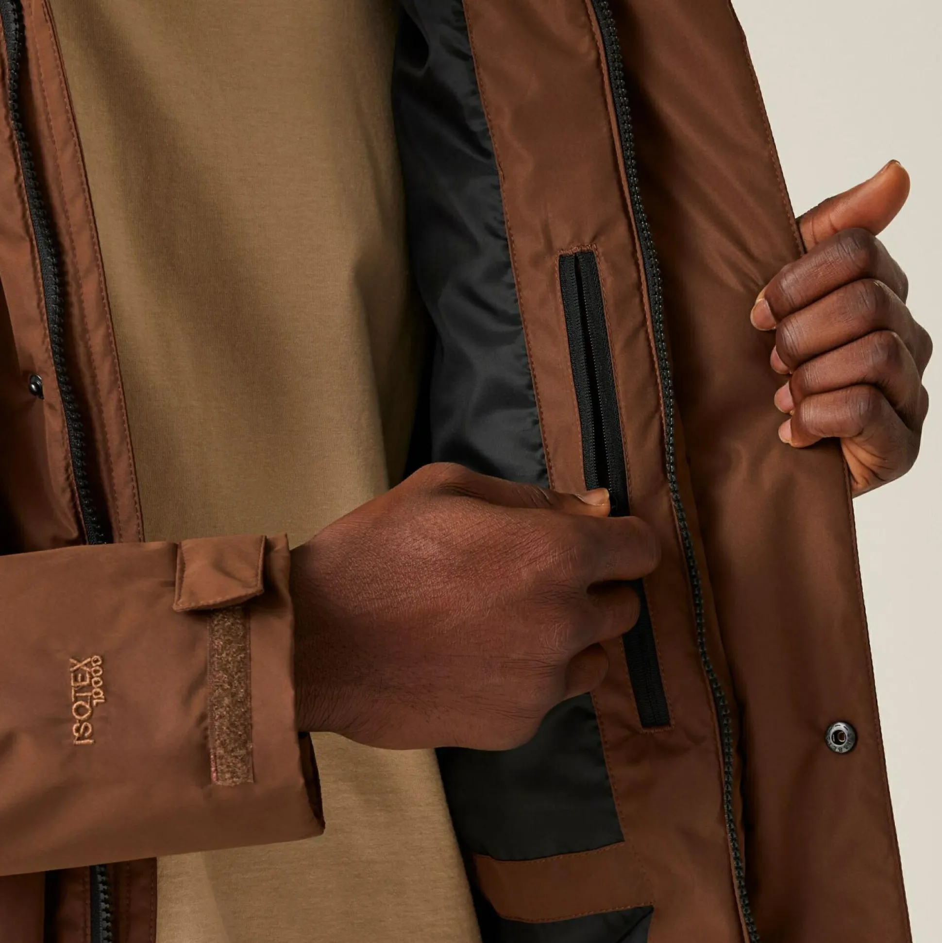 Men's Salinger IV Waterproof Jacket | Dark Brown