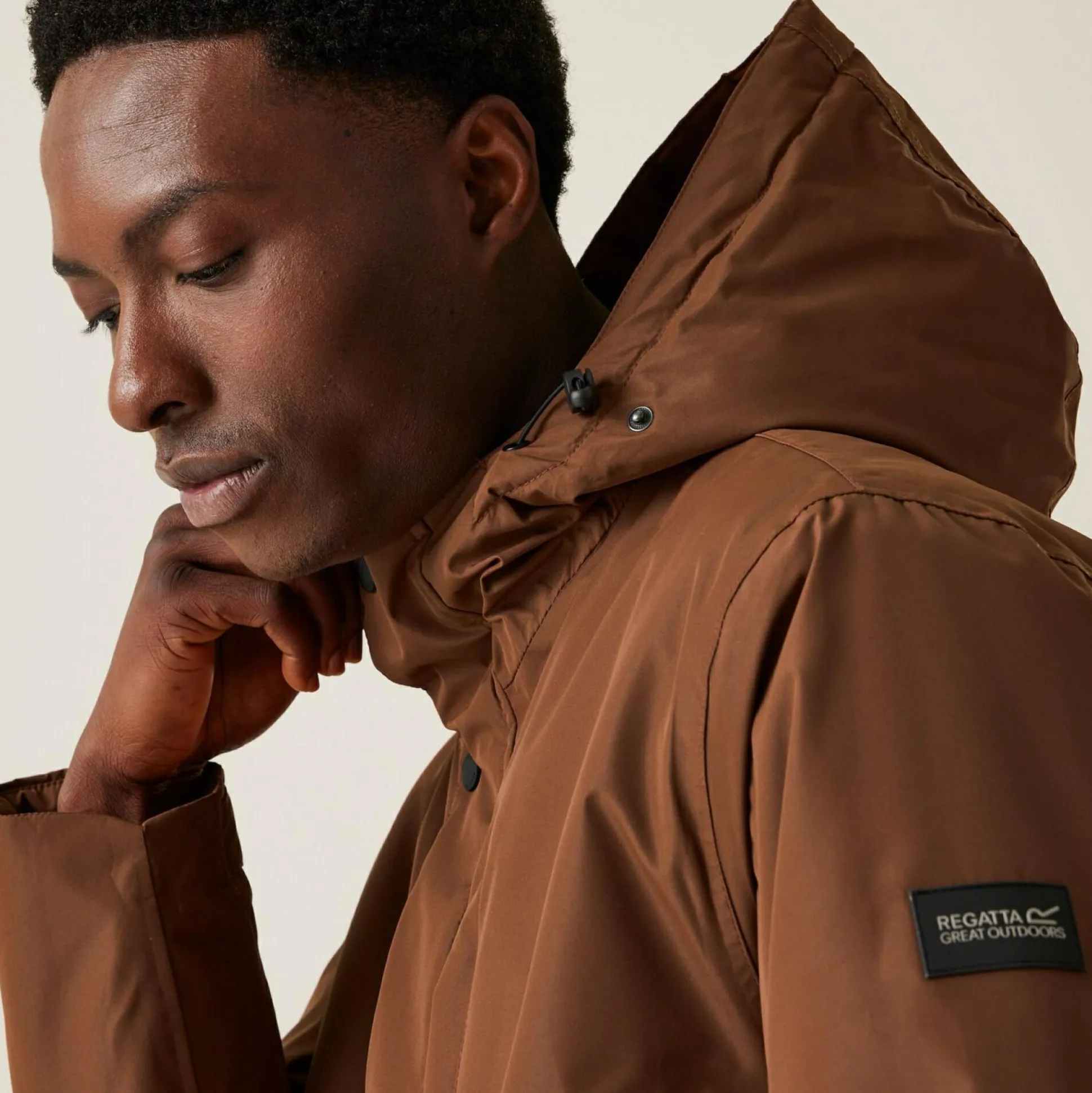 Men's Salinger IV Waterproof Jacket | Dark Brown