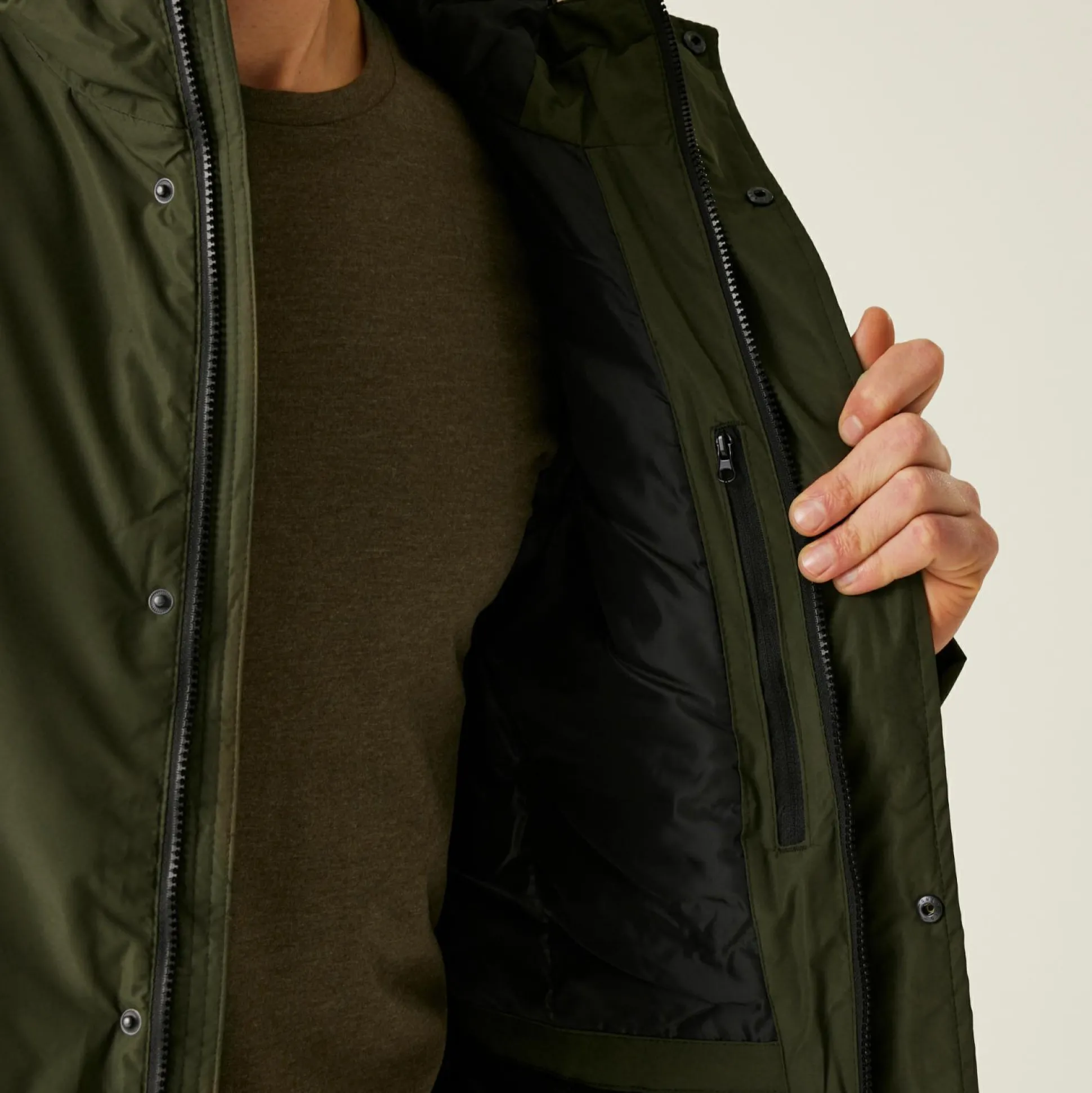 Men's Salinger IV Waterproof Jacket | Dark Khaki