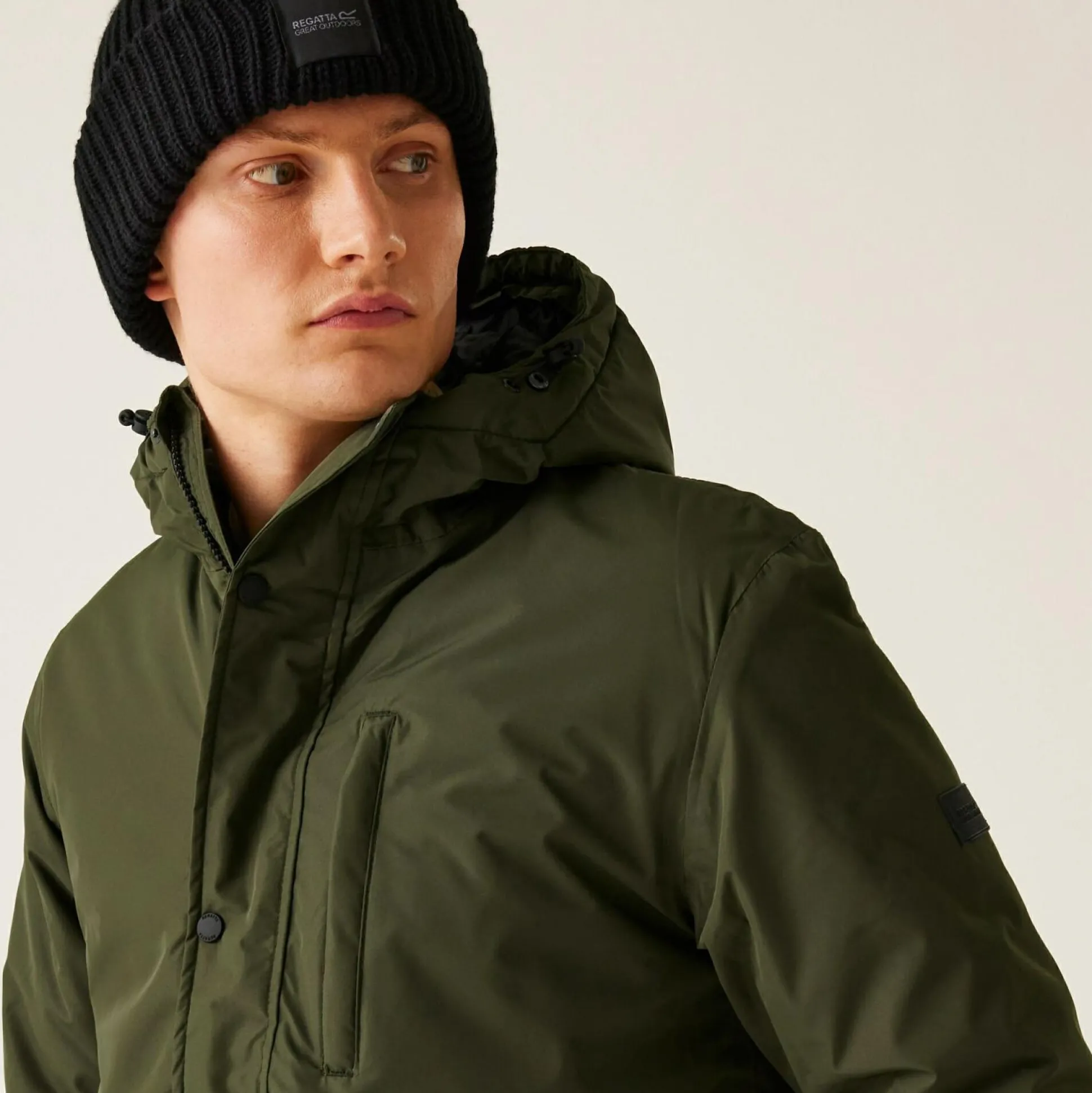 Men's Salinger IV Waterproof Jacket | Dark Khaki