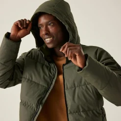 Men's Saltern Quilted Jacket | Dark Khaki