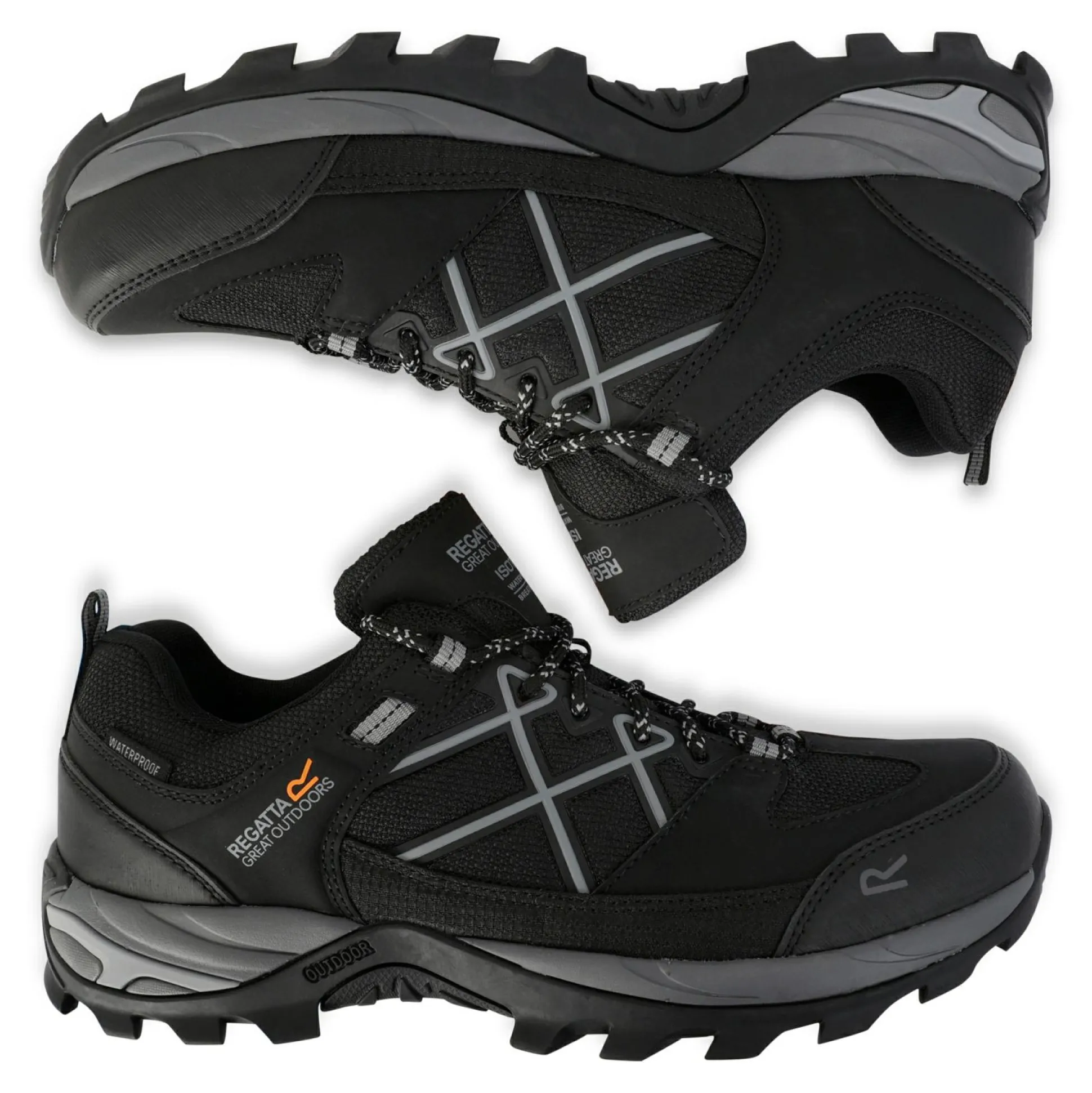 Men's Samaris III Low Walking Shoes | Black Granite