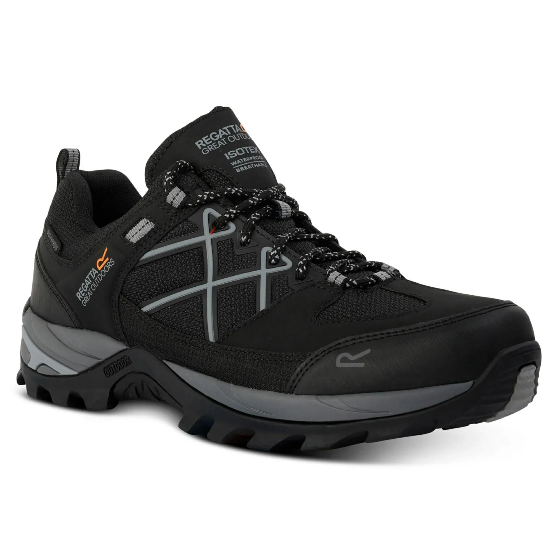 Men's Samaris III Low Walking Shoes | Black Granite