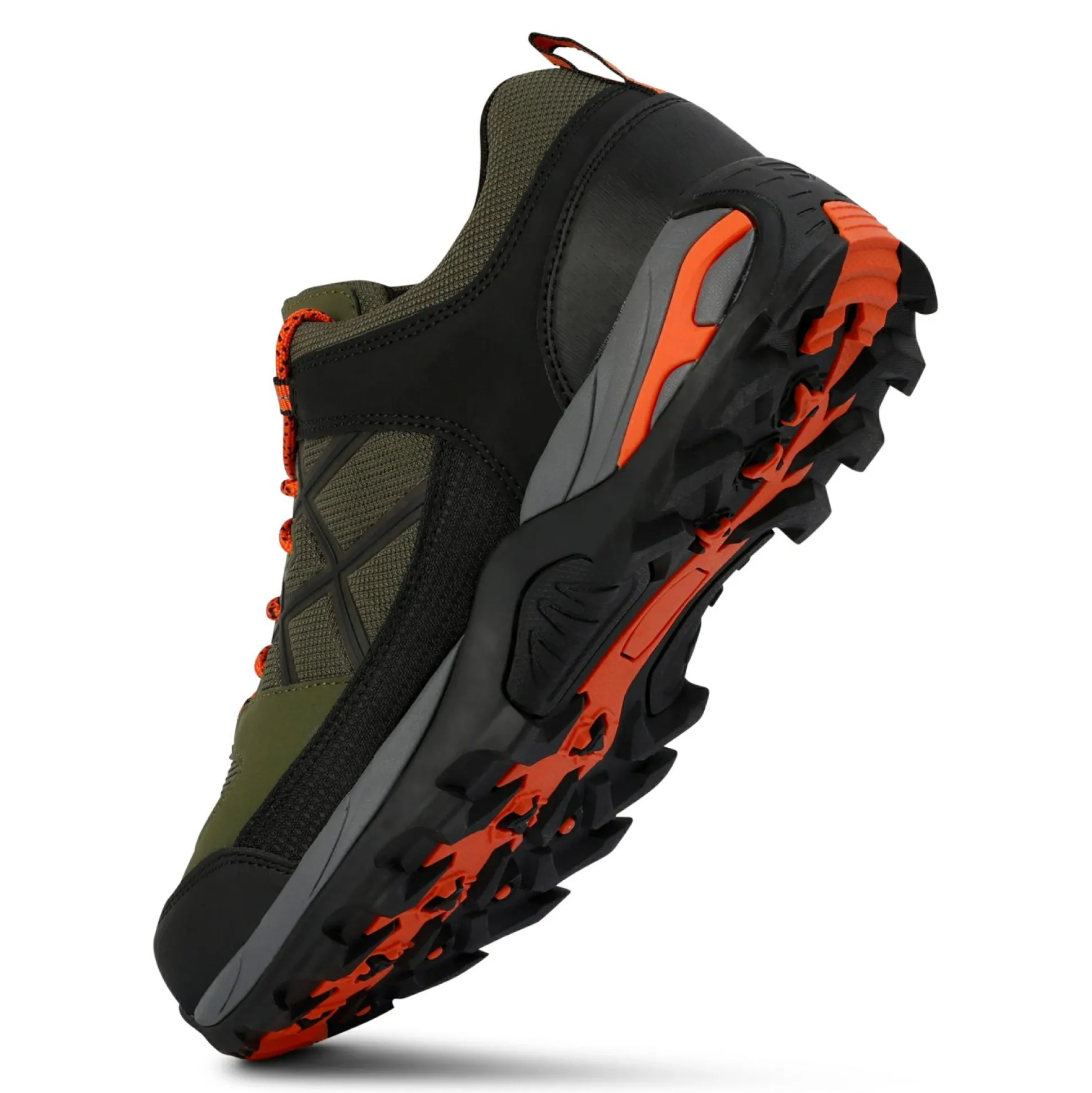 Men's Samaris III Low Walking Shoes | Cypress Green Blaze Orange