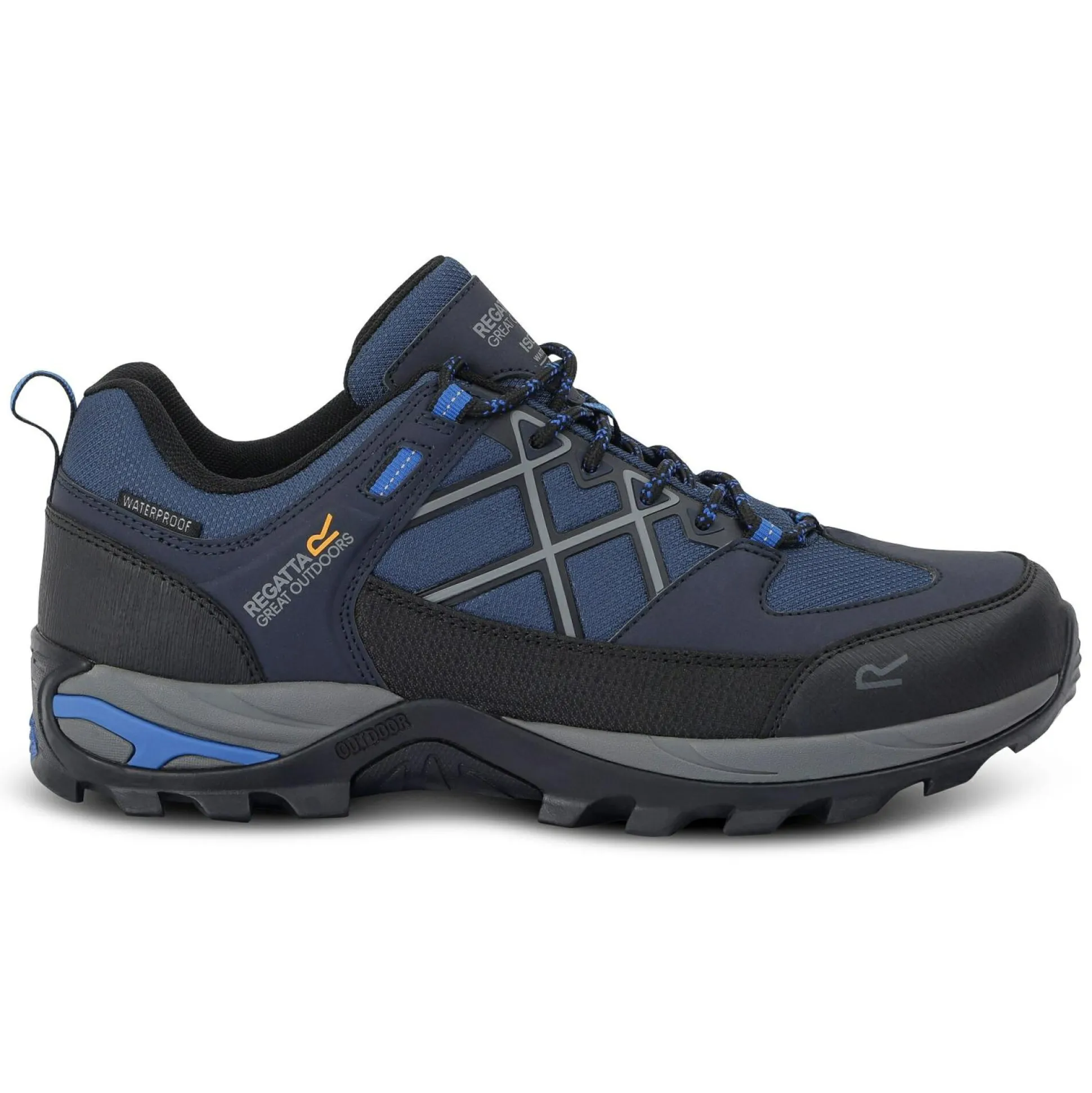 Men's Samaris III Low Walking Shoes | Navy Rio Red