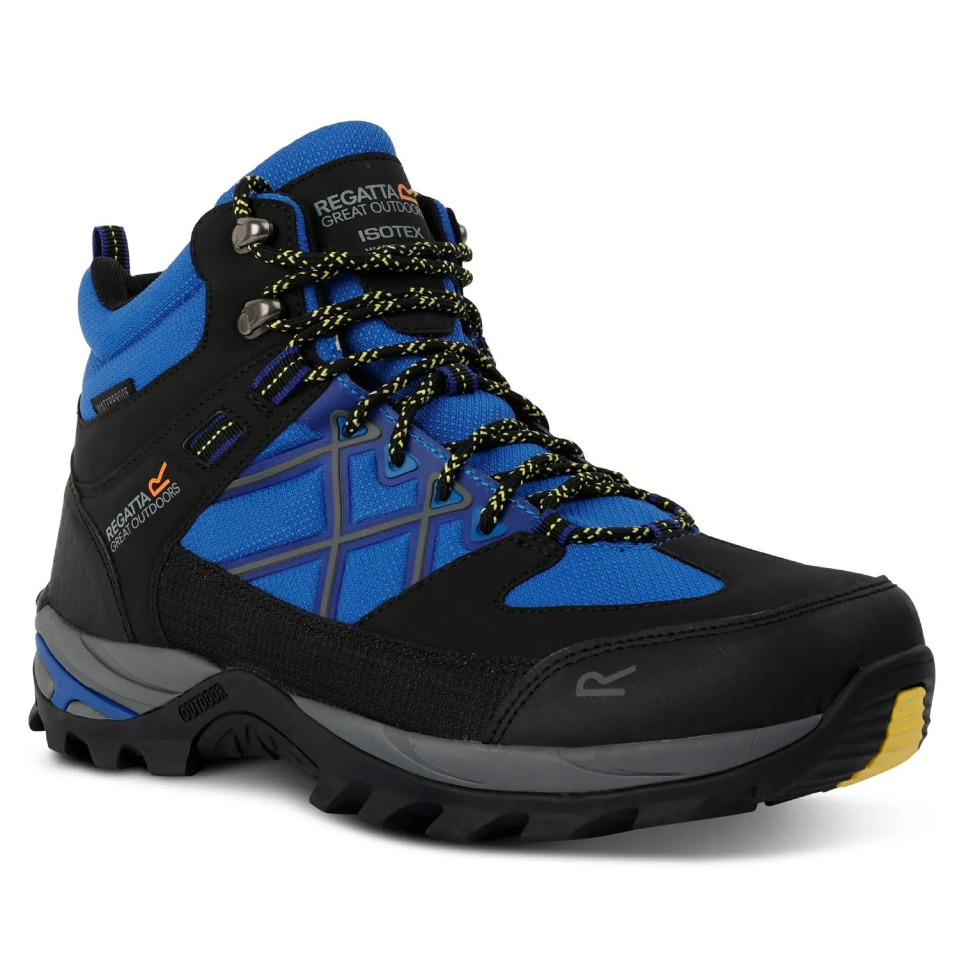 Men's Samaris III Walking Boots | Oxford Blue Black Yellow