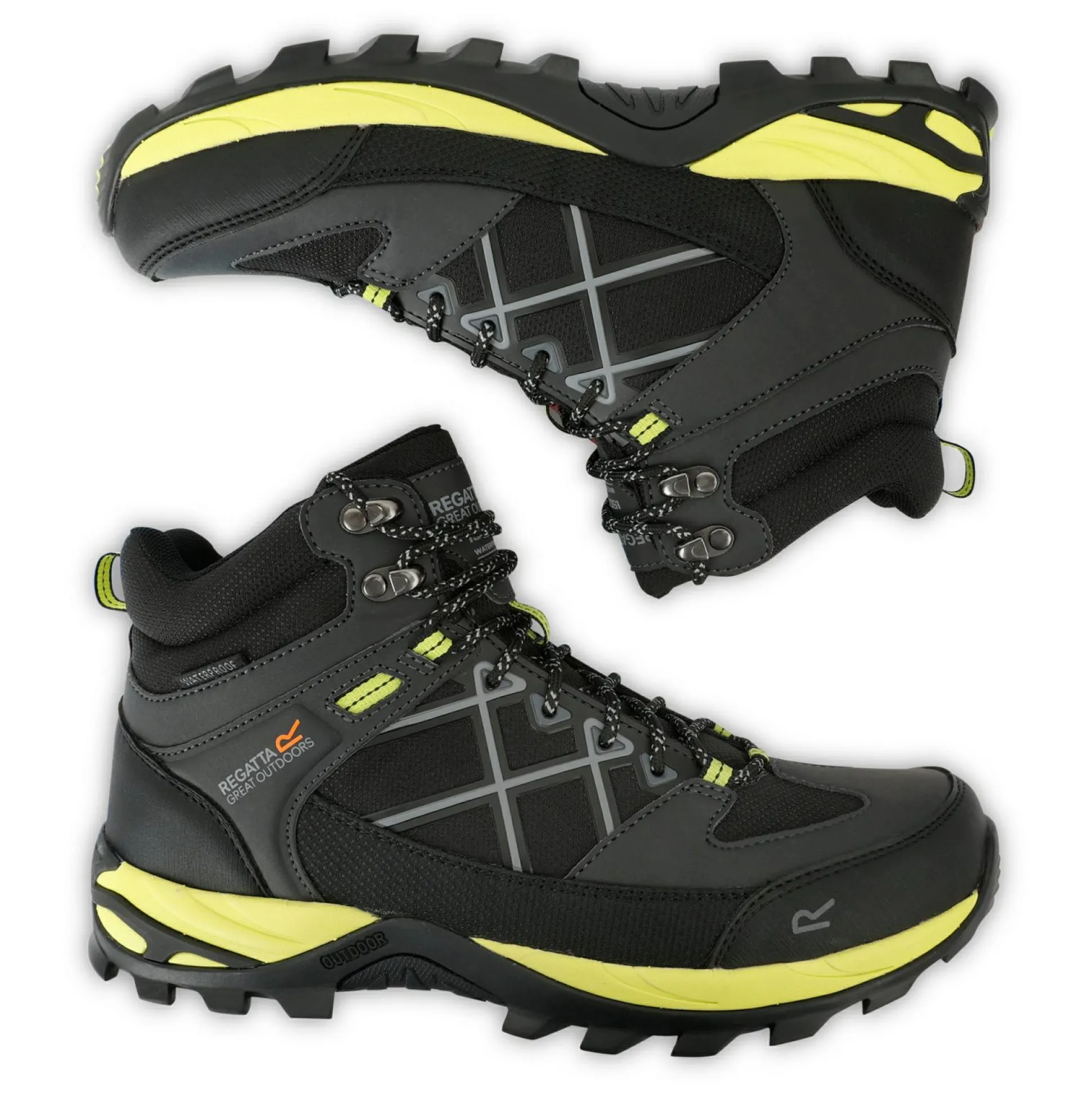 Men's Samaris III Walking Boots | Ash Lime Punch