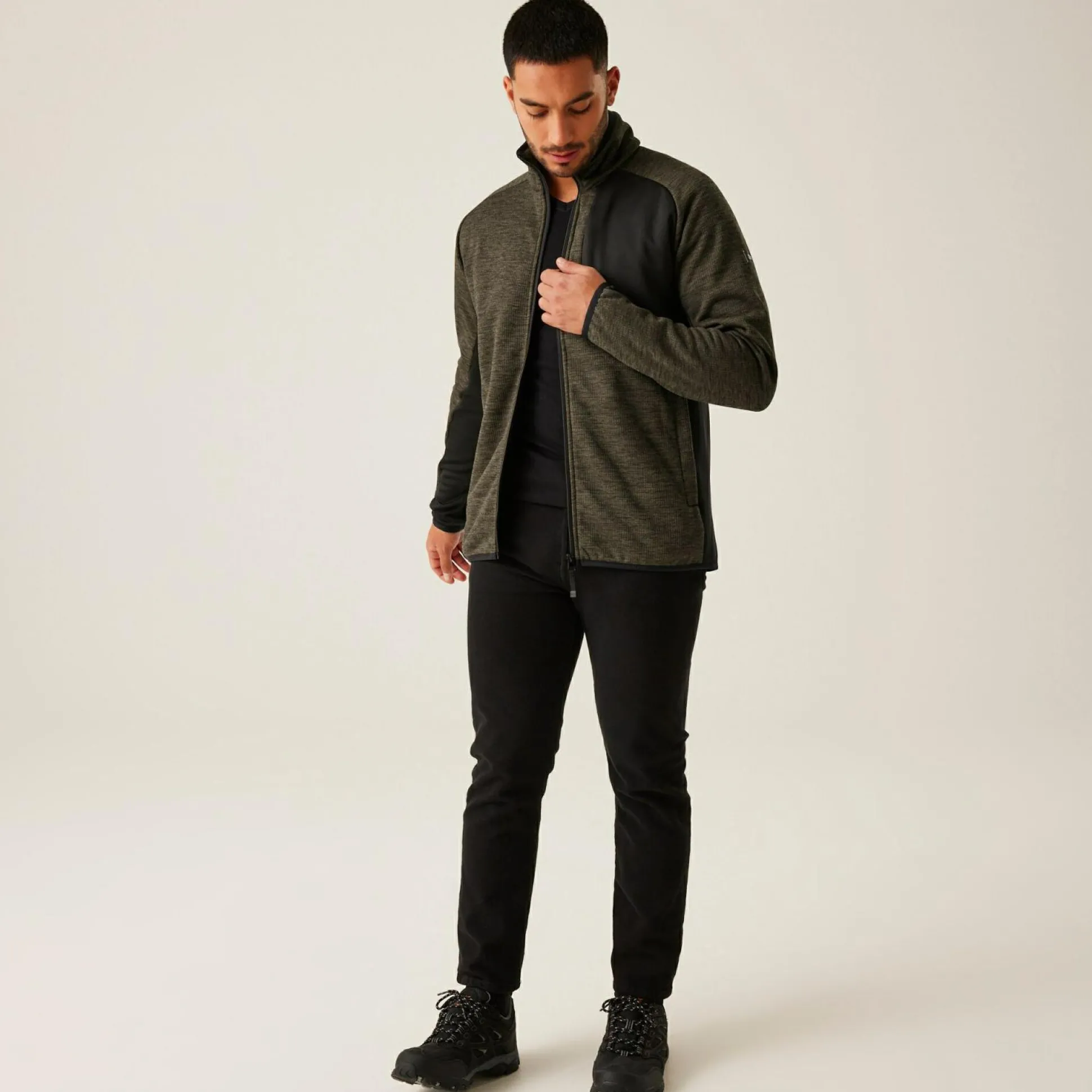 Men's Shorston Full Zip Fleece | Crocodile Marl