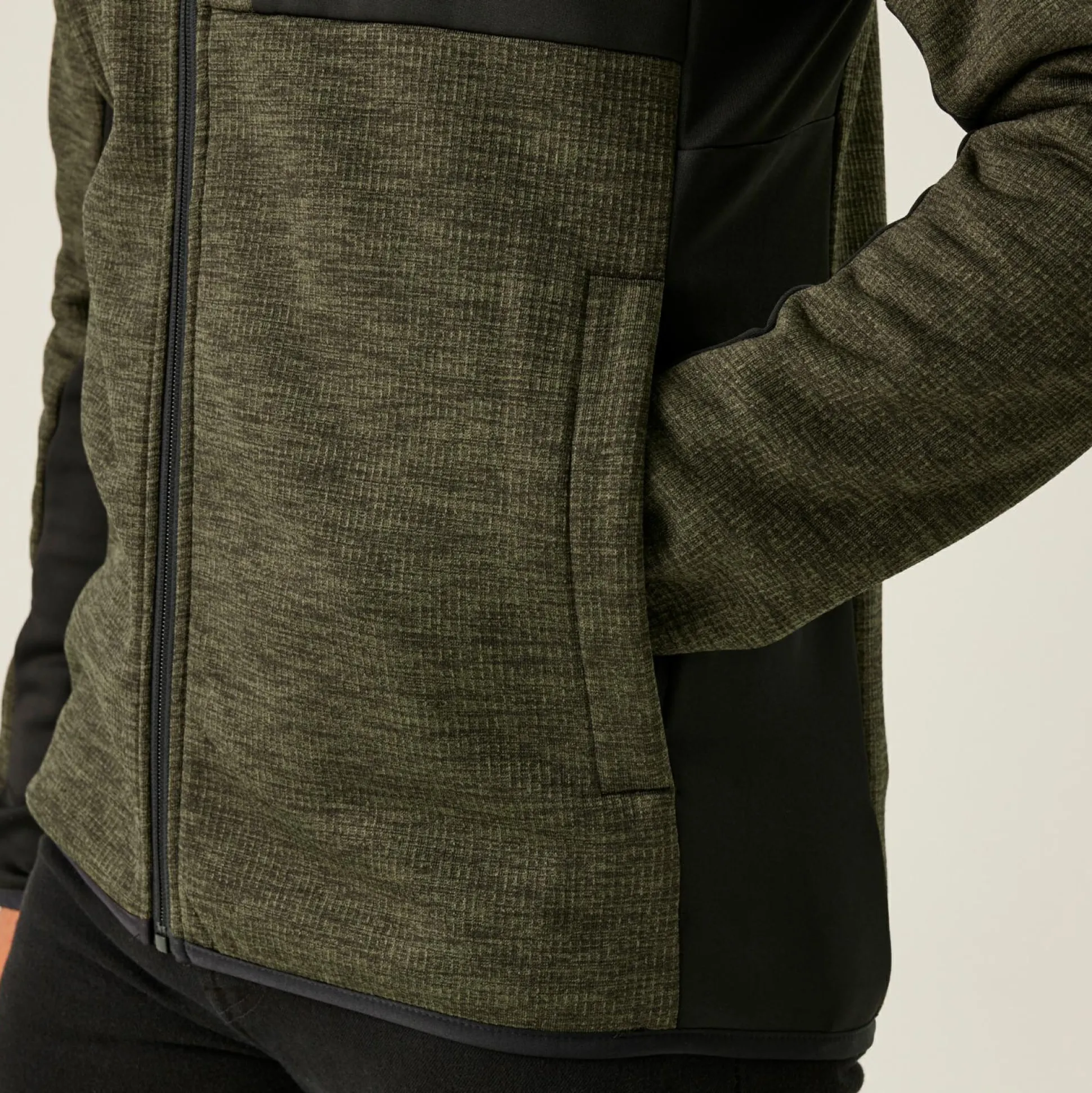 Men's Shorston Full Zip Fleece | Crocodile Marl